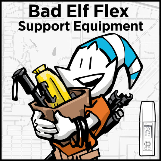 Bad Elf Flex Supporting Equipment