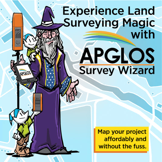 Land Survey Magic with Apglos Survey Wizard and Bad Elf